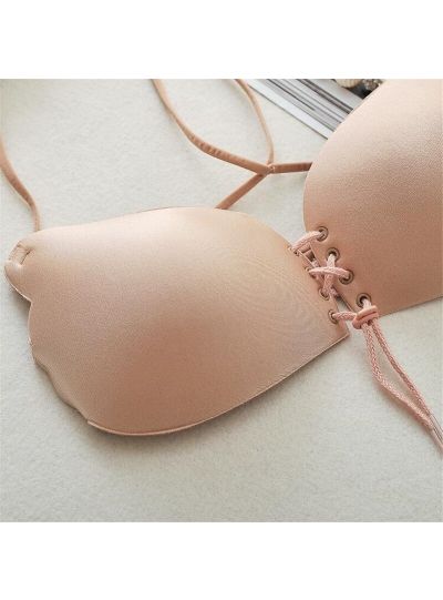 Pull Together Nude Bra Strapless