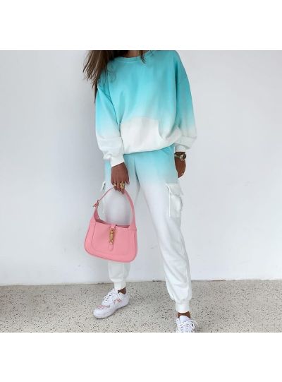 Pink / Blue Ombre Set with Pockets