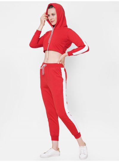 Red Joggers Set